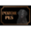 Hladkosrstý retríver - Kovová tabuľka POZOR PES