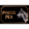 Sibírsky husky - Kovová tabuľka POZOR PES